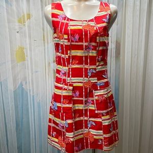 Lilly Pulitzer red cotton dress